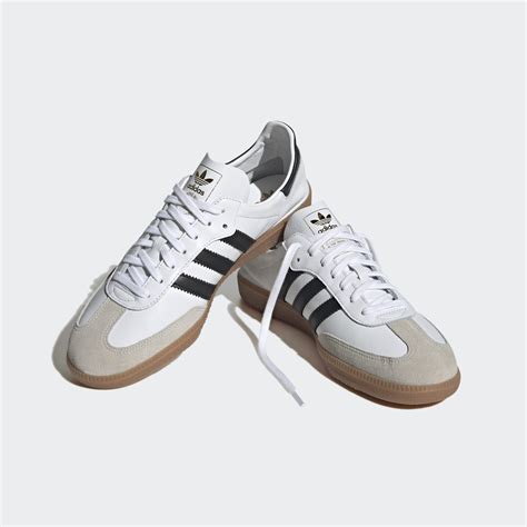 adidas samba in weiß|Adidas originals samba decon.